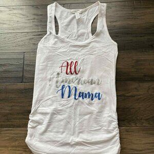 Woman's All American Mama Tank Top